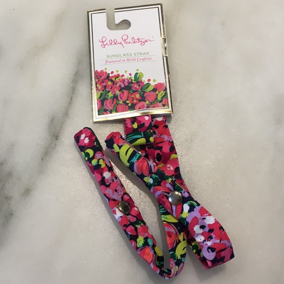 Lilly Pulitzer Accessories - LILLY PULITZER - Sunglass Strap -Wild Confetti NWT